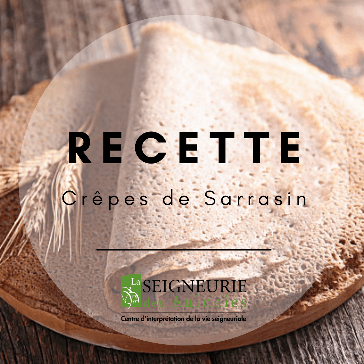 Recette de Crêpes de sarrasin