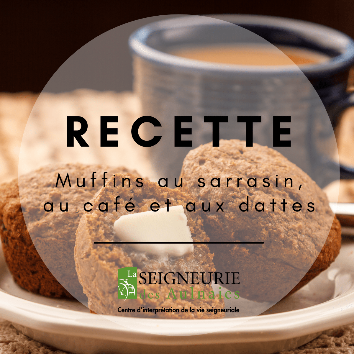 recettes Muffins à la farine de sarrasin artisanale