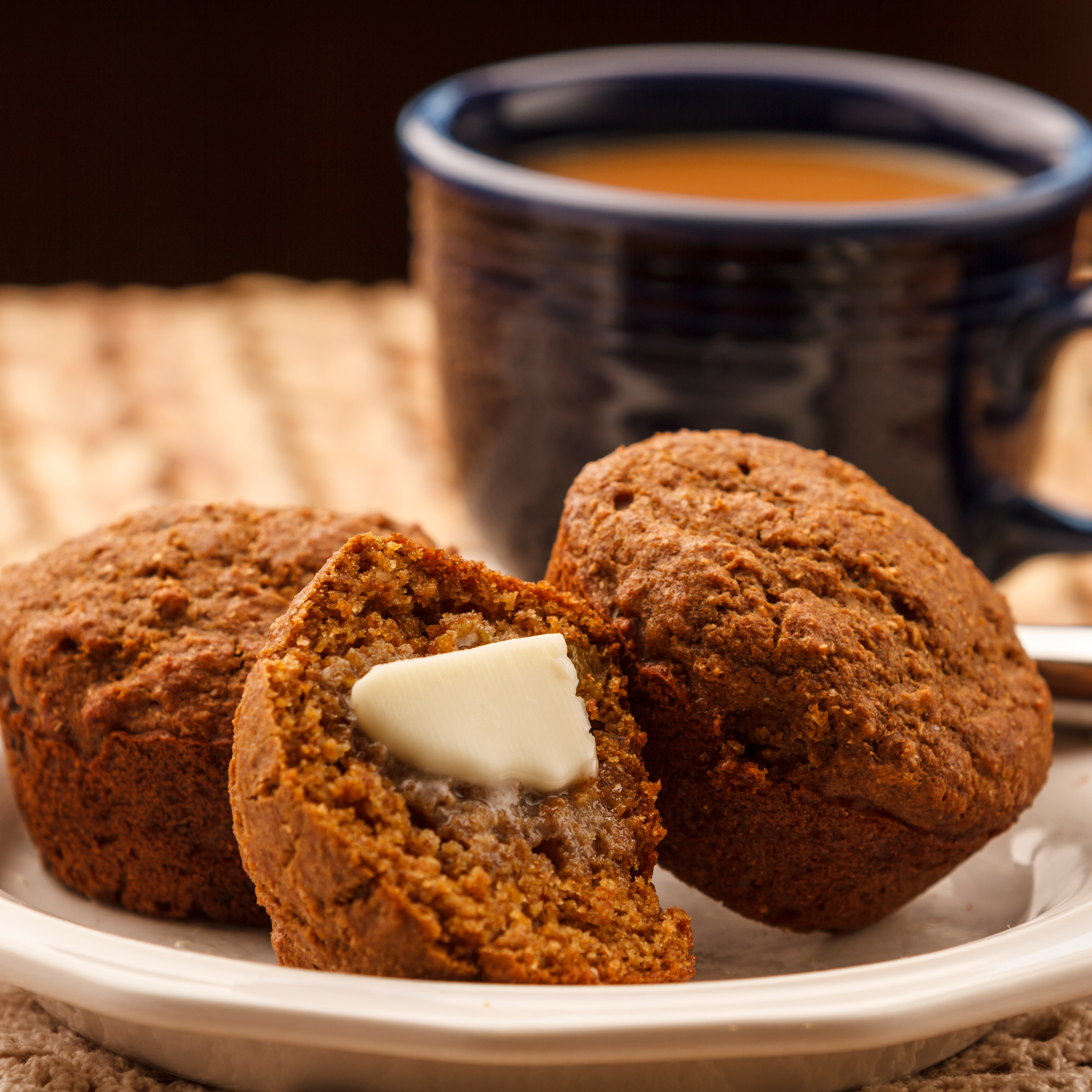 Muffins à la farine de sarrasin
