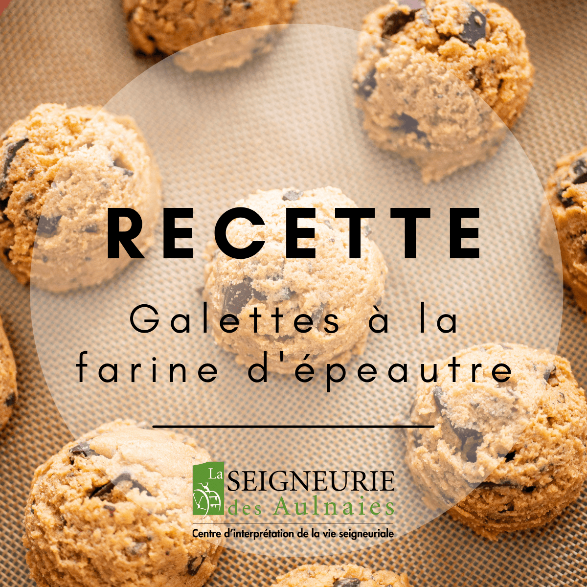 recettes Galette à la farine d'épeautre