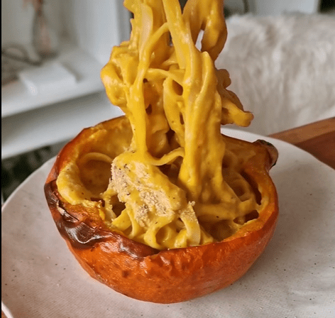 Tagliatelles artisanales au Potimarron