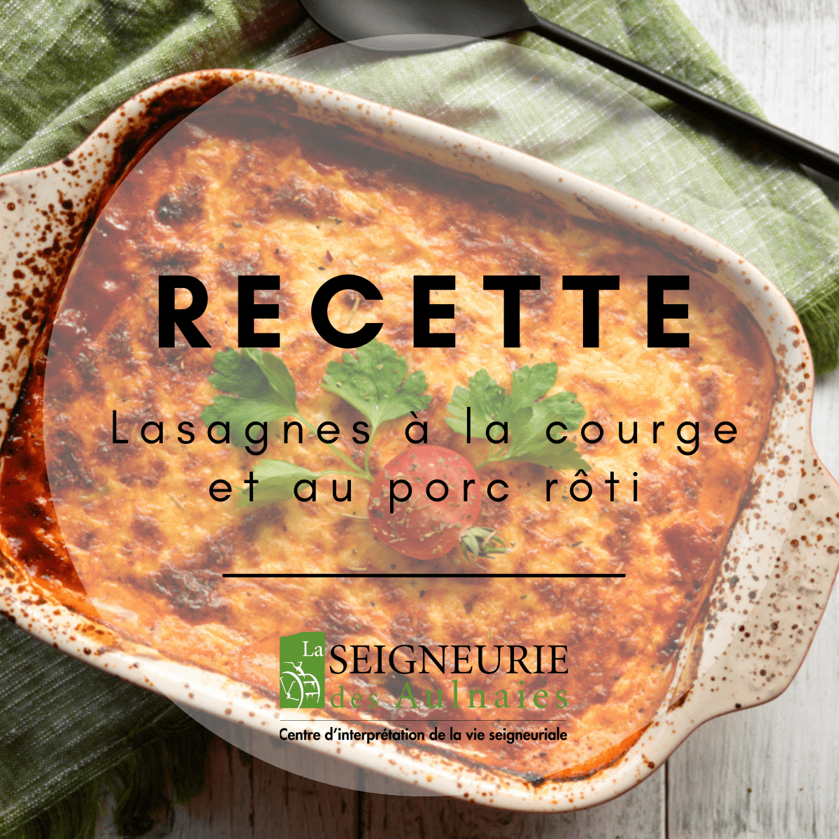 recettes Lasagnes à la farine artisanale