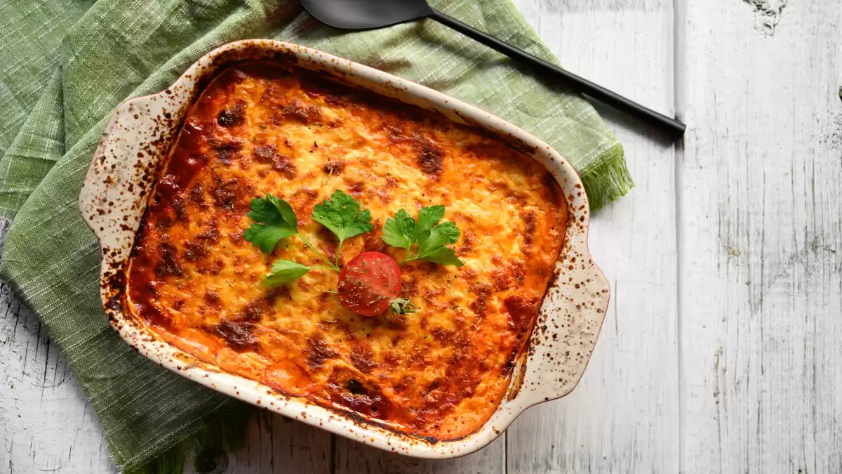 Lasagnes à la farine artisanale