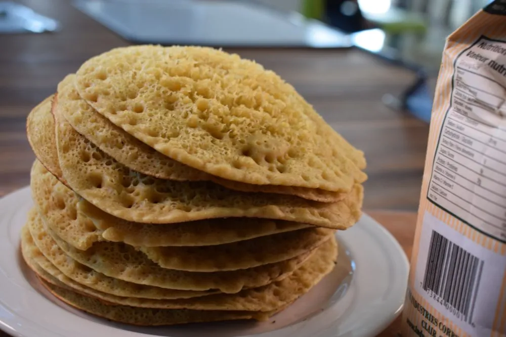 Recette de Ploye de sarrasin vert