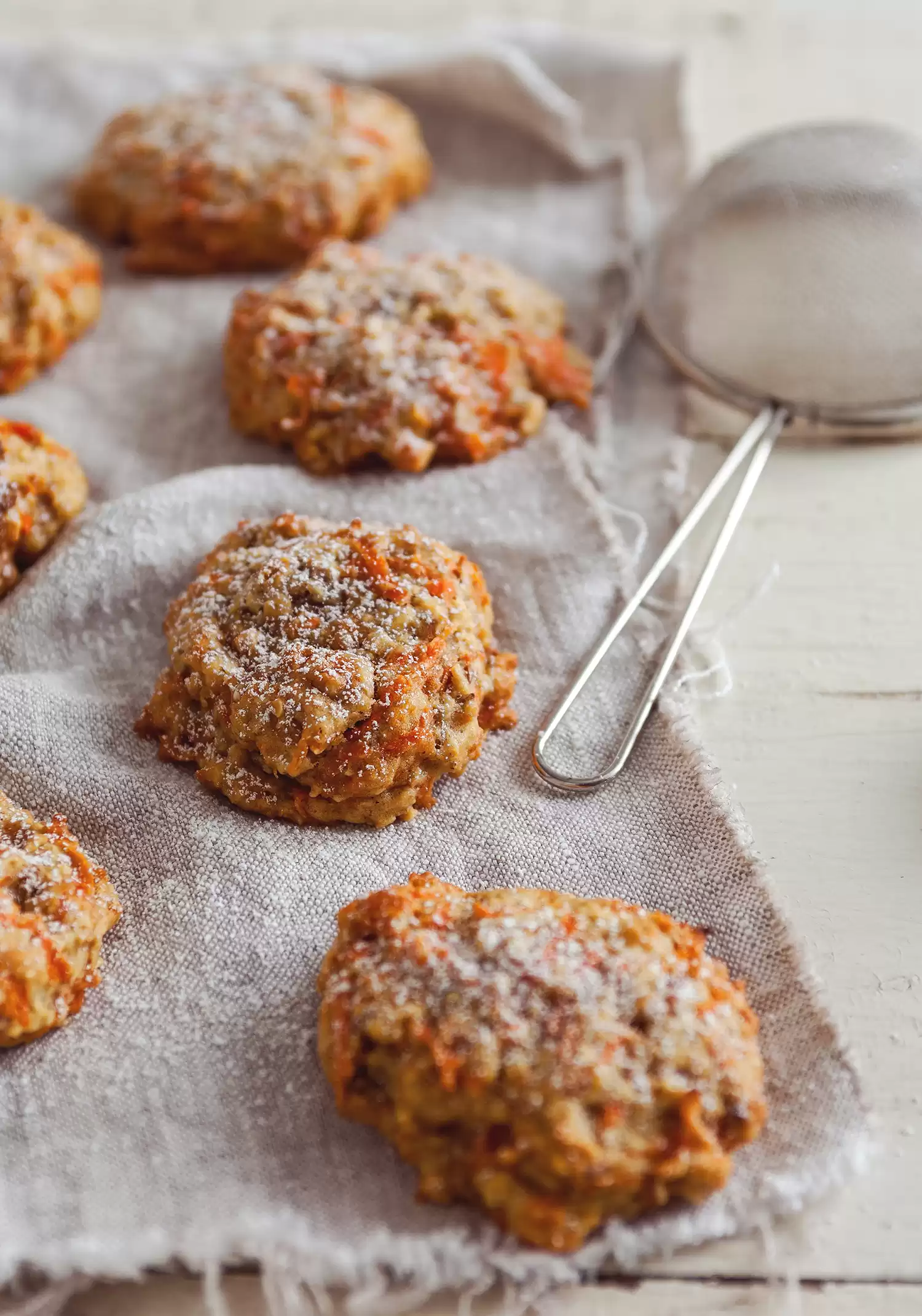 Bouchées de gâteaux aux carottes
