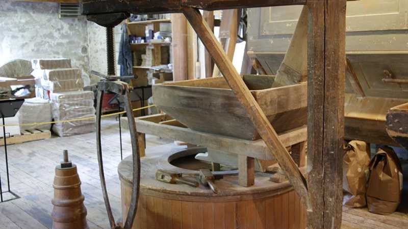 Moulin banal - Seigneurie des Aulnaies